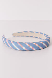 Women'secret Bandolete estampado animal riscas azul