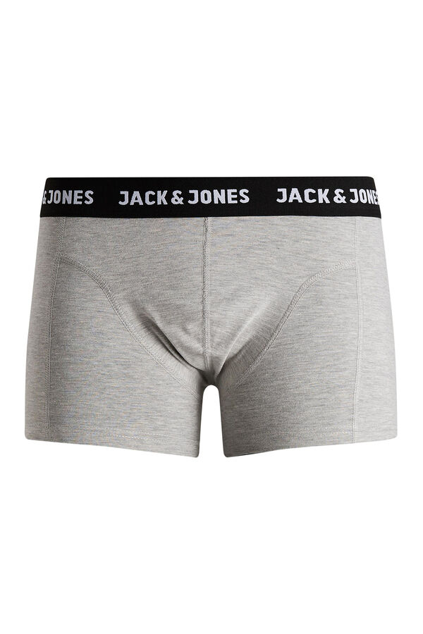 Jack & Jones Pack de 3 boxers b&aacute;sicos preto