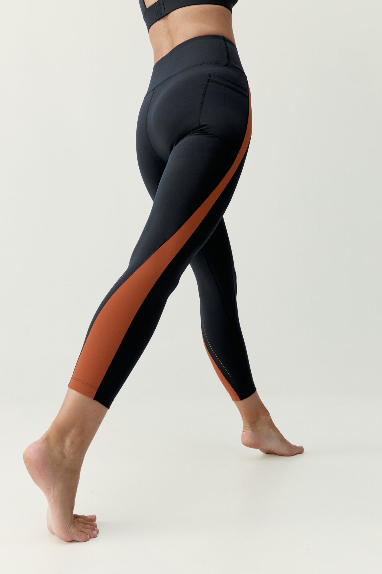 Born Living Yoga Leggings Tao preto/bombay