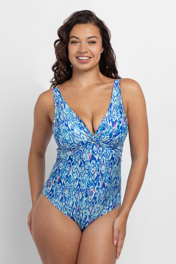 Dorina Fato de banho uma pe&ccedil;a enchimento leve Ventura estampado