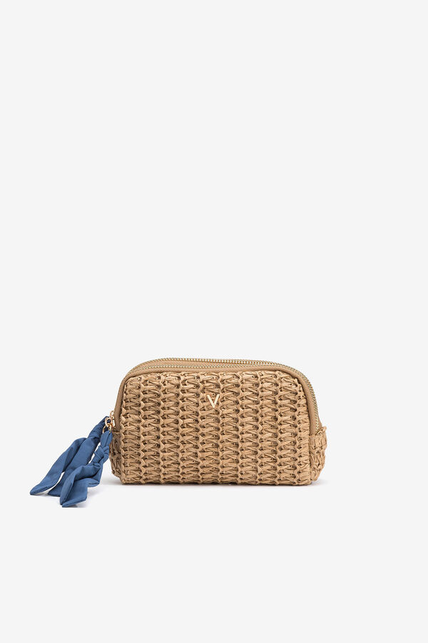 Vilanova Necessaire com efeito palha vison