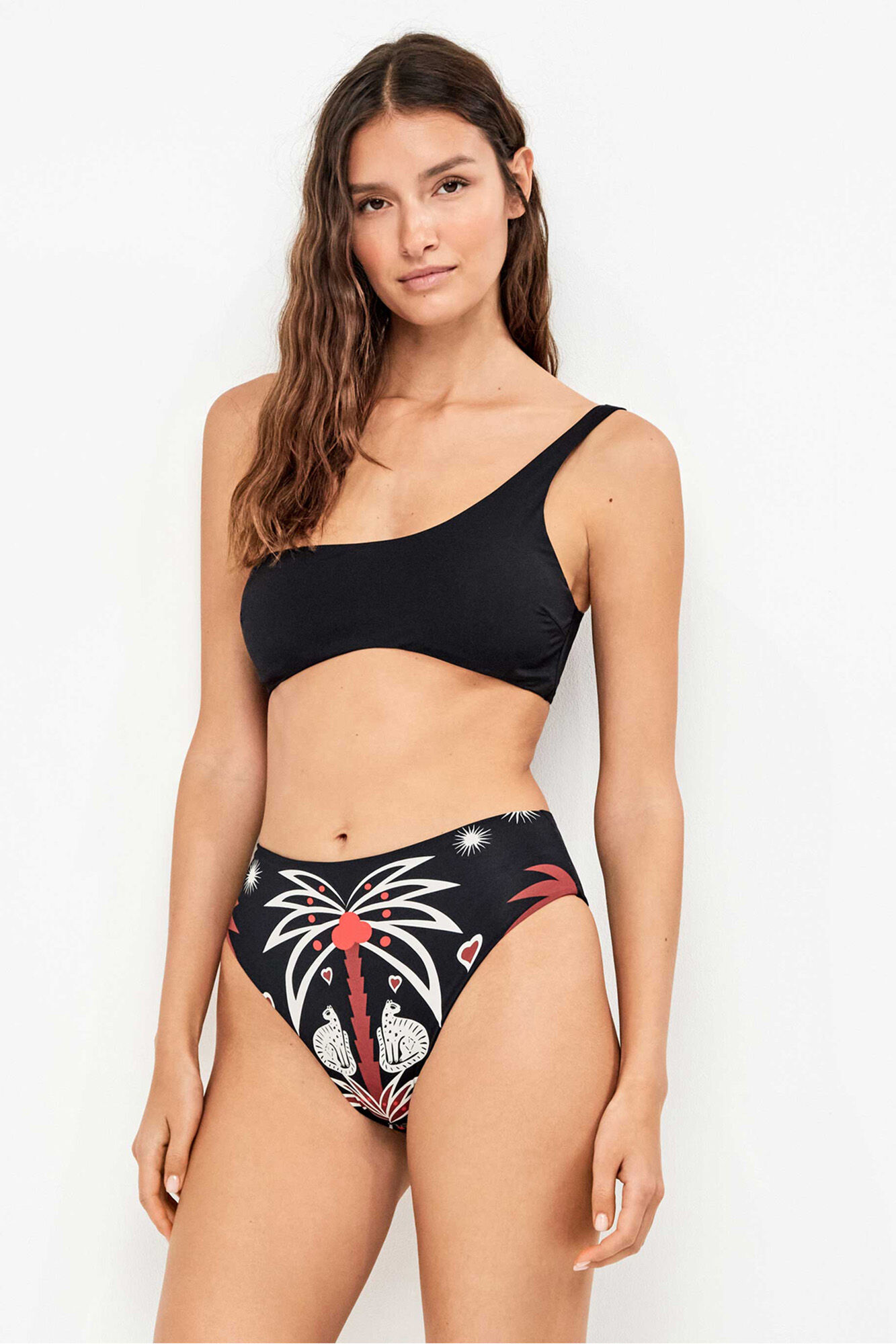 Gisela Cueca de biqu&iacute;ni cintura super alta