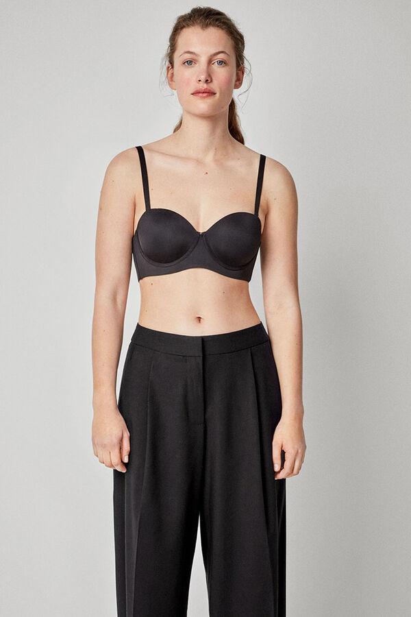 Gisela Sujetador multiposici&oacute;n capacidad negro