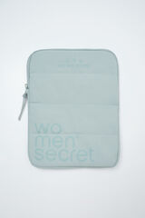 Women'secret Capa para tablet acolchoada verde verde
