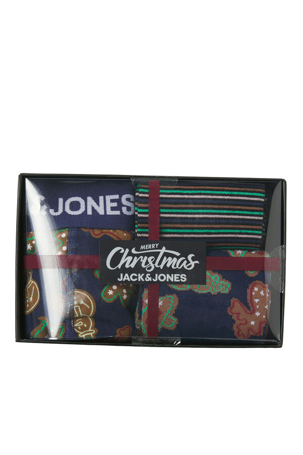 Jack & Jones Pack of socks and boxers blue