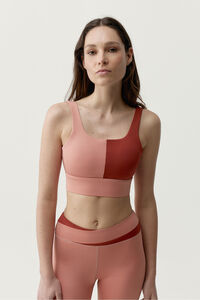 Born Living Yoga Top deportivo Kate coral/rojo