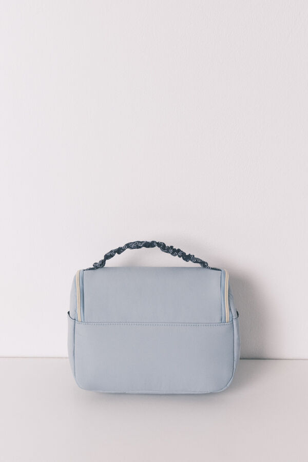 Women'secret N&eacute;cessaire grande com flores azul vivo azul