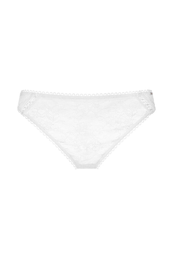 Dorina Tanga encaje blanco blanco