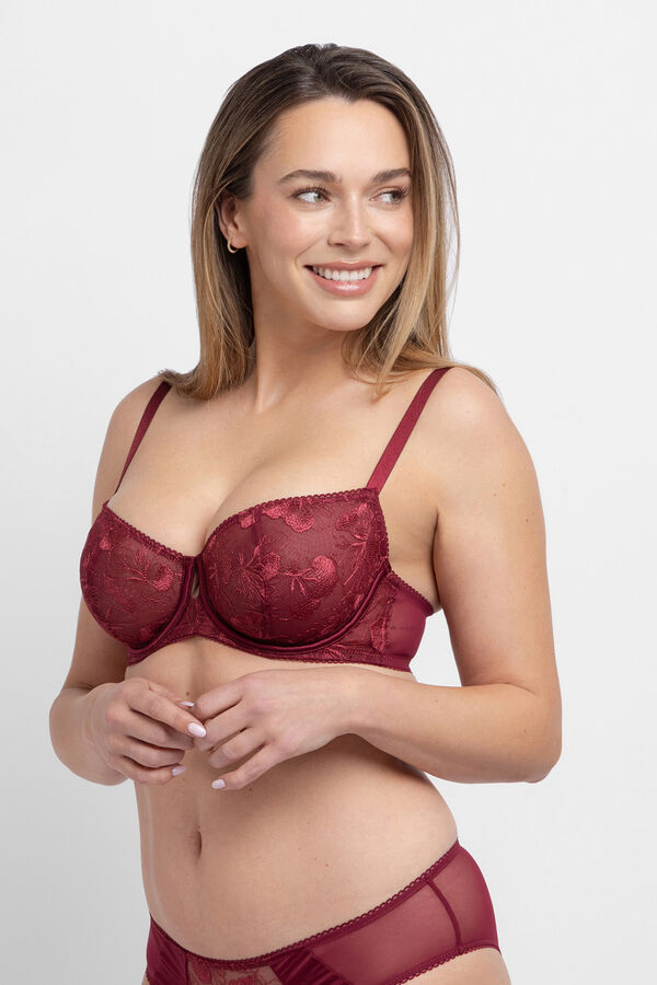 Dorina Soutien balconette sem enchimento Vanya estampado