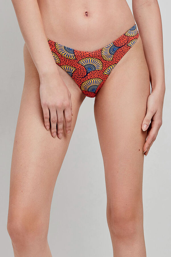 Gisela Braga bikini estampado tribal estampado