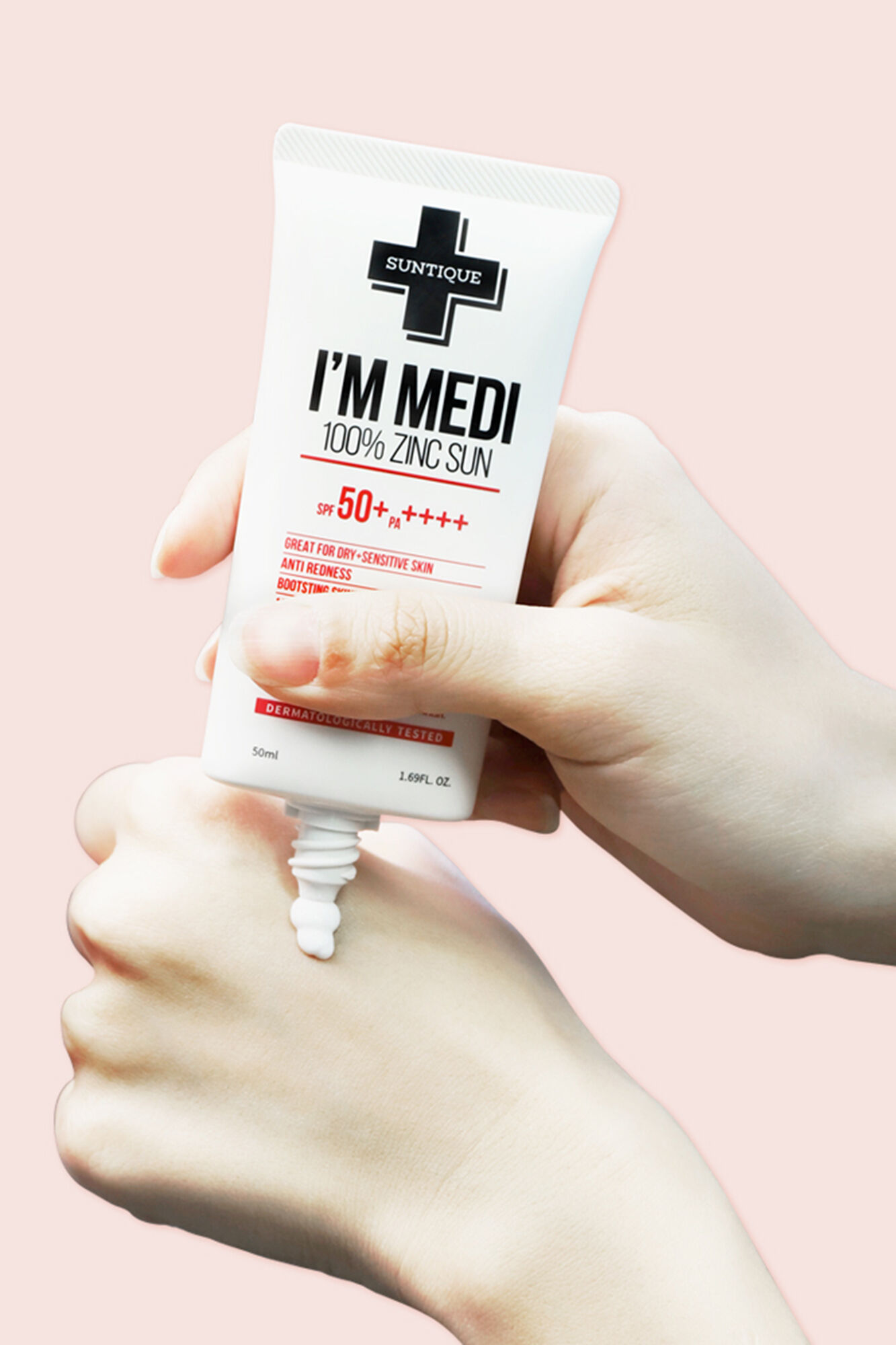 Suntique Crema protector solar I'm Medi 100% Zinc