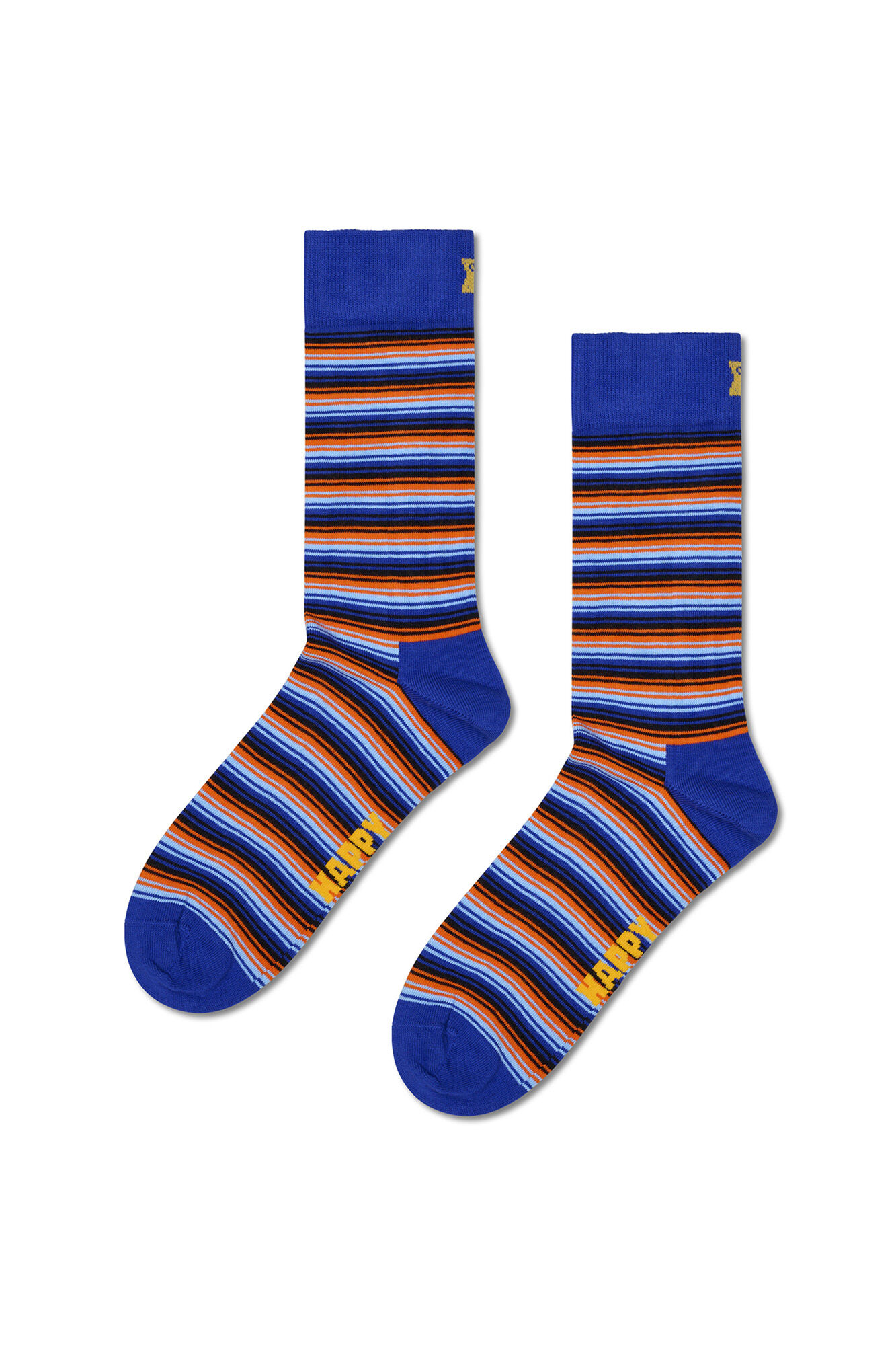 Happy Socks Meia de mini riscas