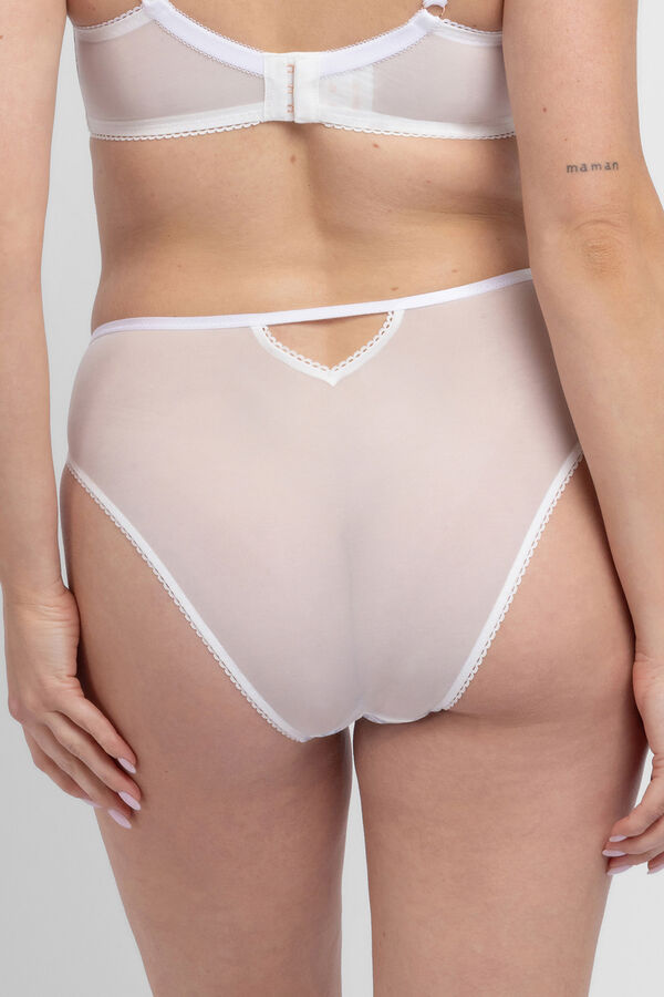 Dorina High-leg panty Darla white