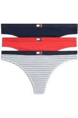 Tommy Hilfiger Pack de 3 tangas Tommy Hilfilger estampado