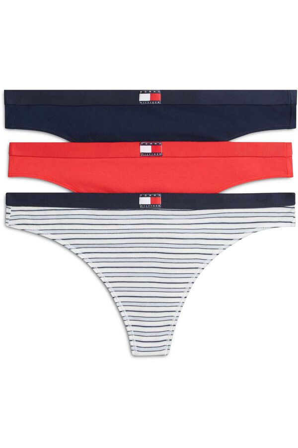 Tommy Hilfiger Pack de 3 tangas Tommy Hilfilger estampado