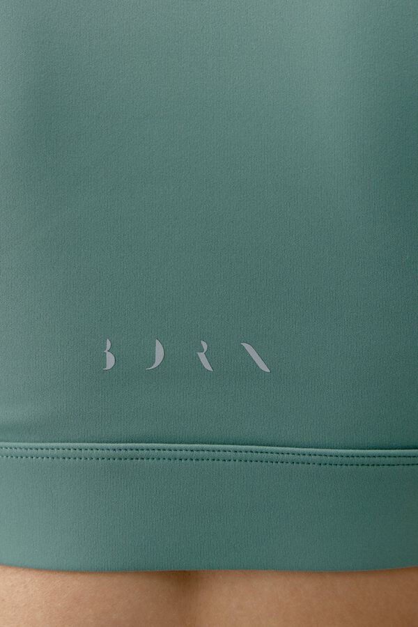 Born Living Yoga Top Elan verde tomilho verde