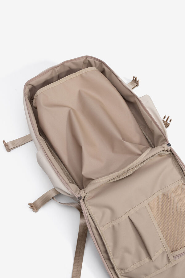 Vilanova Mochila de fim de semana acolchoada bege