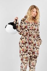 Gisela Robe abotoada estampado Snoopy branco