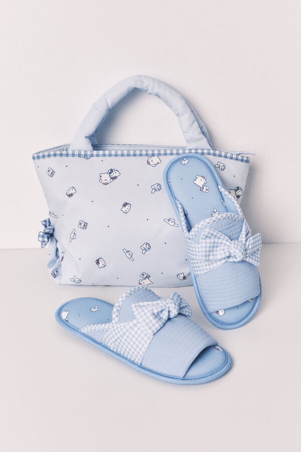 Women'secret N&eacute;cessaire la&ccedil;os Hello Kitty azul