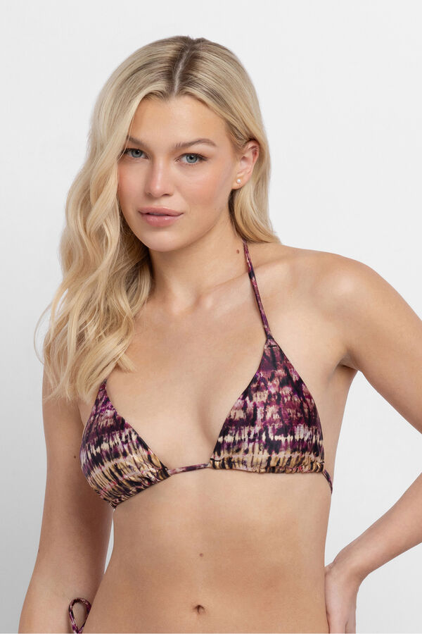 Dorina Top bikini triangular com enchimento leve Amnesia estampado