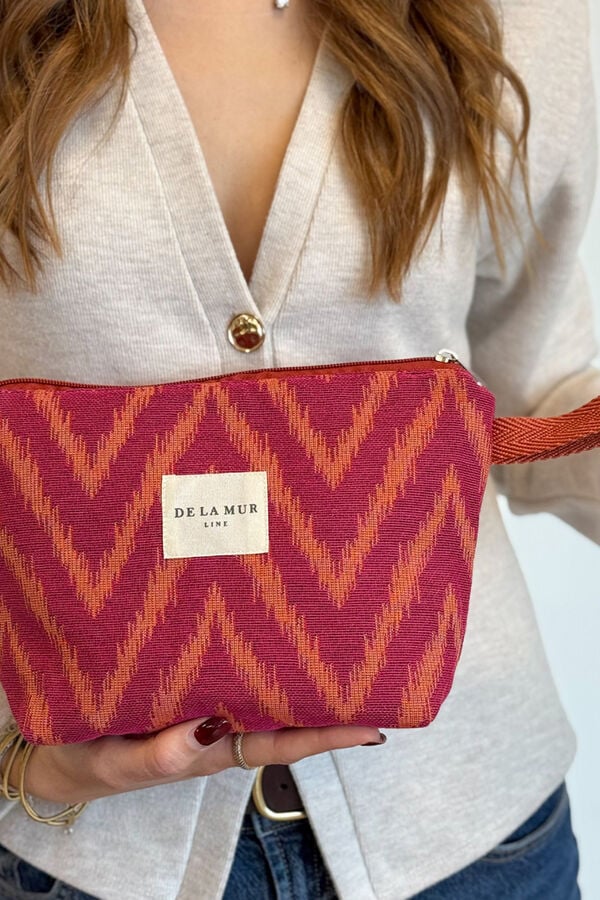 De La Mur Necessaire Grande Fogo castanho