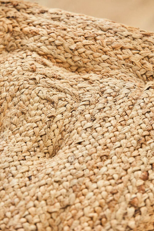 Calma House Ural jute bench cushion nude