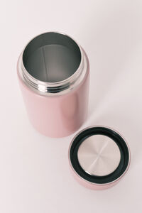 Women'secret Garrafa com logo em metal rosa