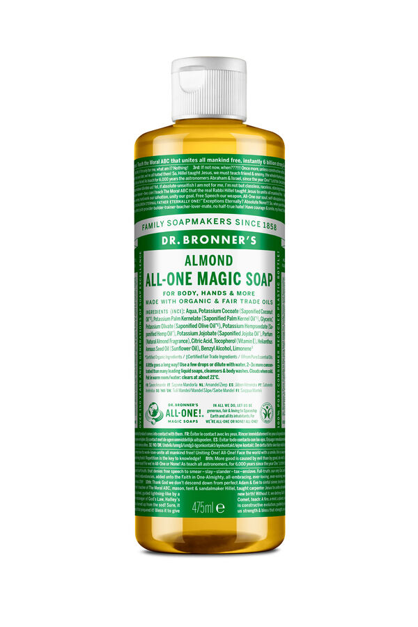 Dr. Bronner's Jab&oacute;n l&iacute;quido de Castilla verde