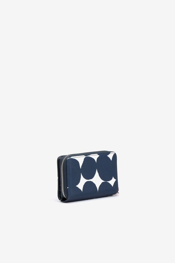 Vilanova Carteira de Nylon Estampado azul