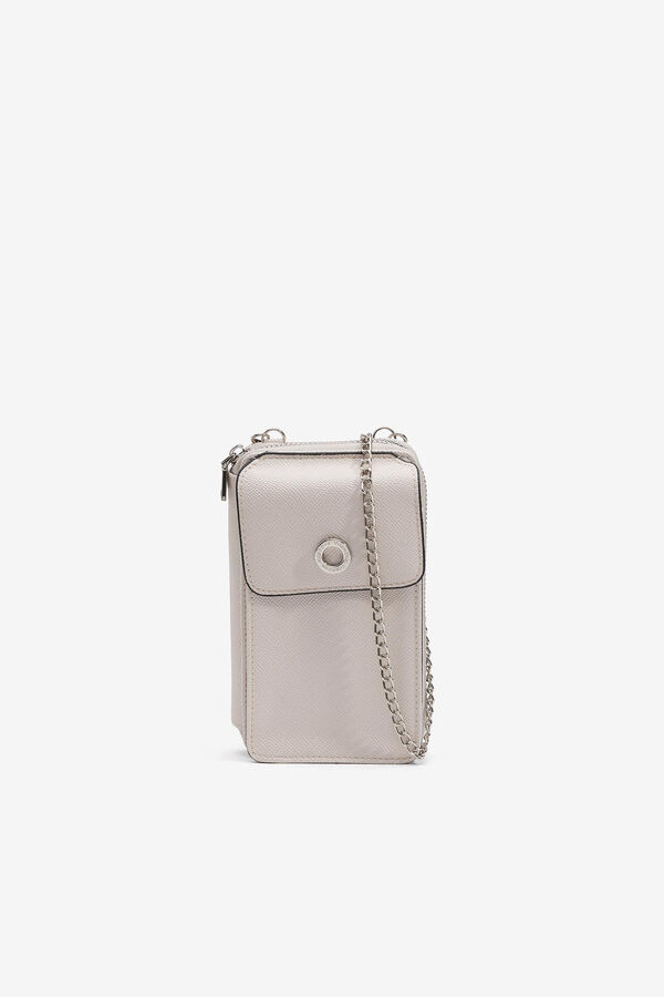 Womensecret Bolso para Móvil con Monedero  beige