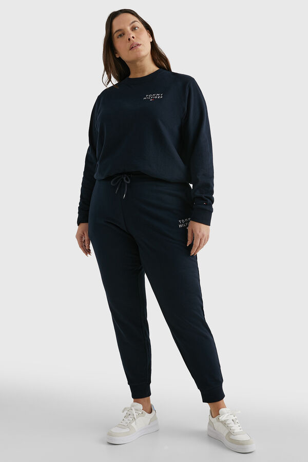 Tommy Hilfiger Tanga de renda Intrinsic azul