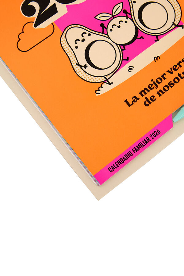 Mr. Wonderful Calend&aacute;rio Magn&eacute;tico de Parede Familiar 2026 - A Melhor Vers&atilde;o de N&oacute;s estampado