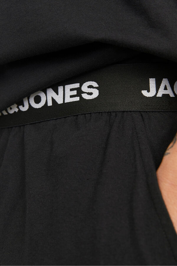 Jack & Jones Pacote de T-shirt e calça preto