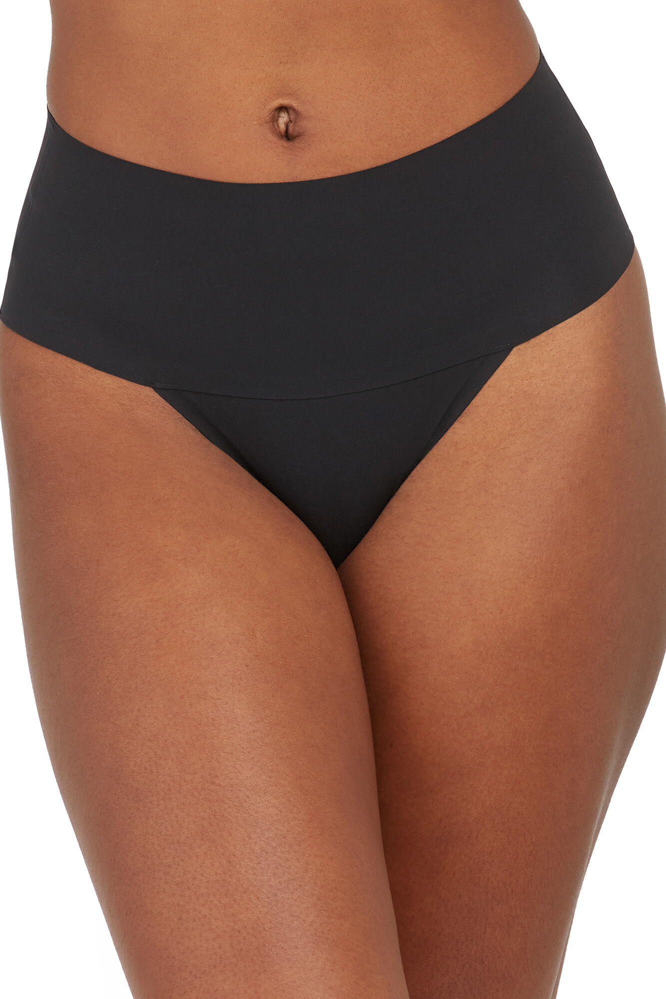 Spanx Tanga moldeador invisible negro Spanx