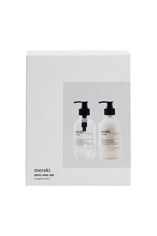 Meraki Tangle woods gift set white