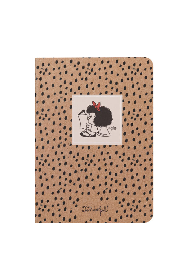 Mr. Wonderful Set de 3 libretas A6 - Mafalda estampado