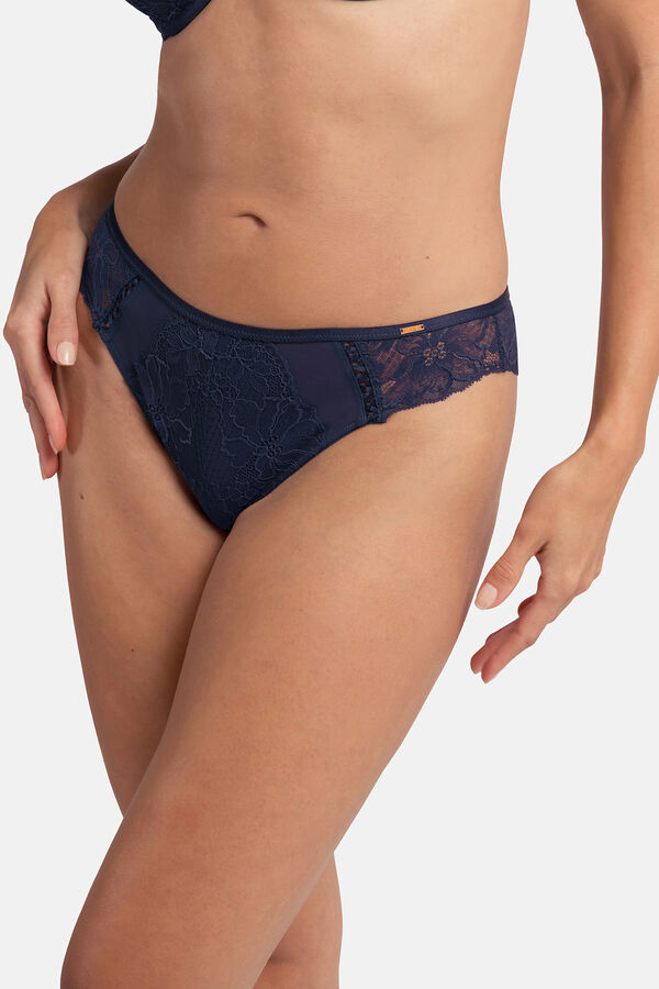 Dorina Tanga de renda azul