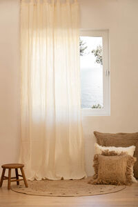 Calma House Cortina Fray 140x280 Cru