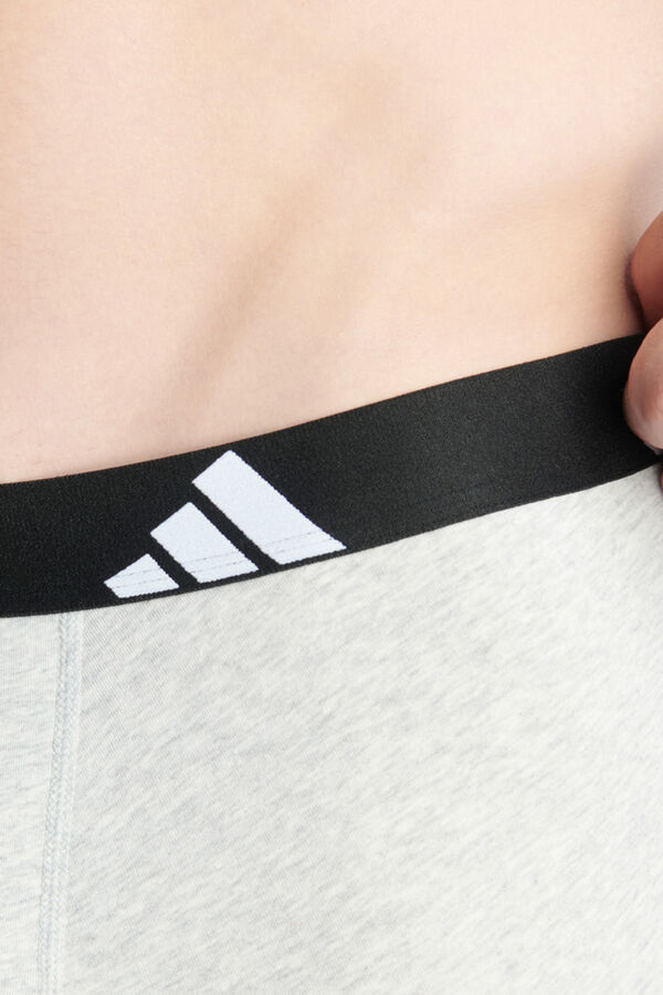 Adidas Pacote de 2 boxers de algodão Active Flex estampado