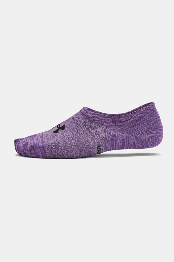 Under Armour Pack de 3 calcetines morado/lila
