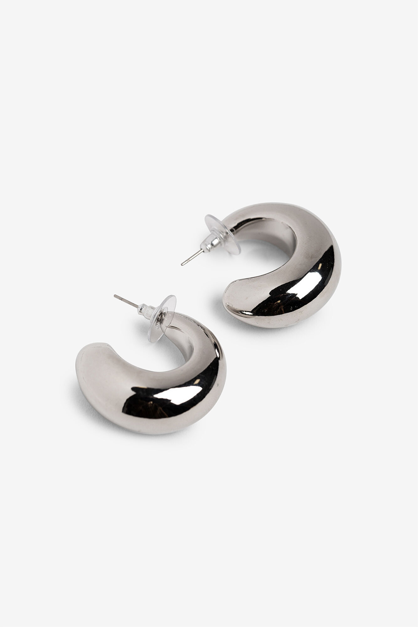 Vilanova Brincos de argolas met&aacute;licos pequenos