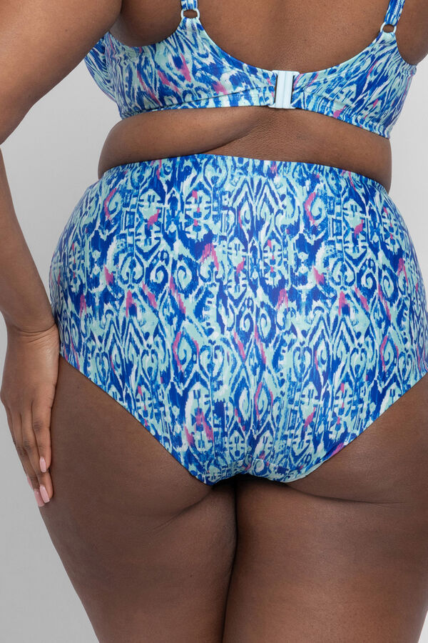 Dorina Cueca cintura alta Ventura estampado