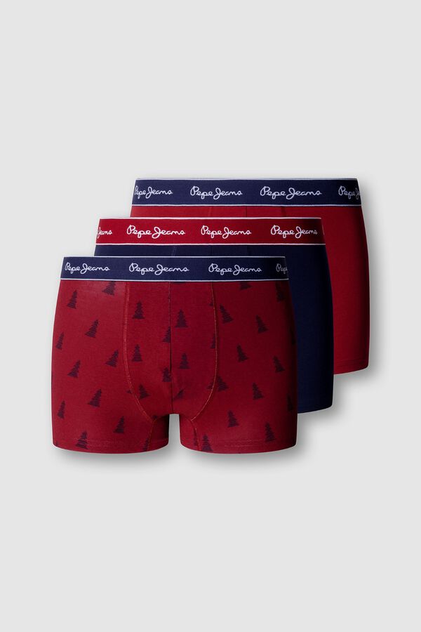 Pepe Jeans Pack de 3 boxers Pepe Jeans castanho