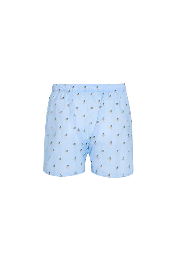 Kiff-Kiff Calcinha estampada de pato azul
