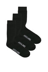 Jack & Jones Pacote de 3 meias preto