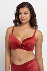 Dorina Top bikini relleno ligero Mysterio burdeos