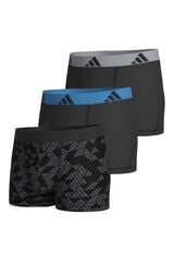 Adidas Pack 3 boxers com logo cinzento