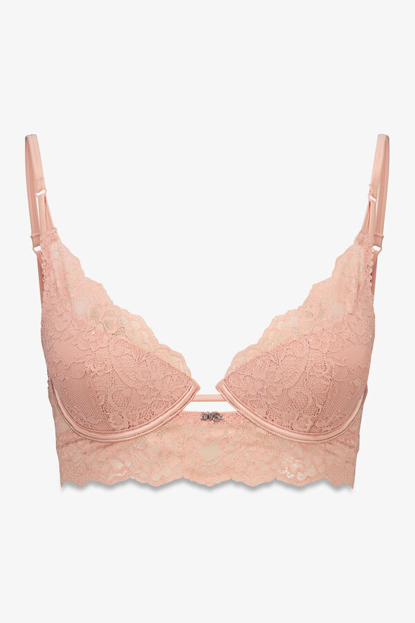 Women'secret Soutien push up GORGEOUS renda rosa rosa
