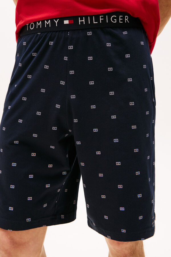 Tommy Jeans Conjunto de pijama corto azul