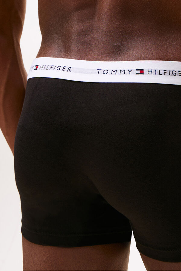 Tommy Hilfiger Pacote com 3 Boxers de Algod&atilde;o estampado
